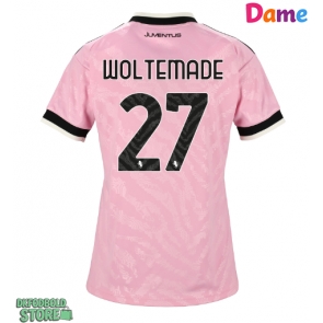 Juventus Nick Woltemade #27 Replika Udebanetrøje Dame 2026-27 Kortærmet